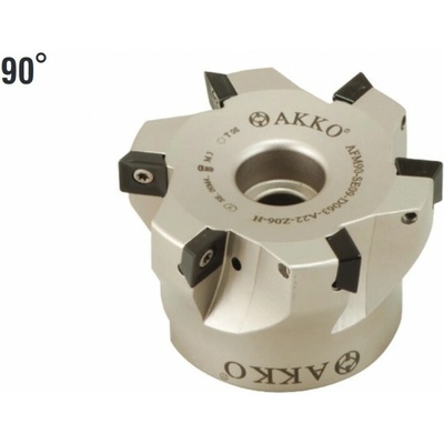 Nástrčná rohová fréza 40mm pro SEET 09T3 , AKKO AFM90-SE09-D040-A16-Z04-H