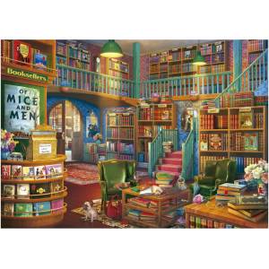 Educa - Puzzle Wonderfull Bokkshop - 1 000 piese