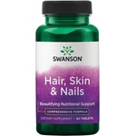 Swanson Hair, Skin & Nails, 60 таблетки, Swanson (SW883)