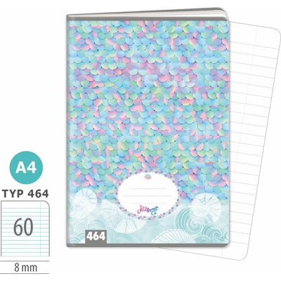 ARGUS Zošit A4 TYP 464 Mermaid