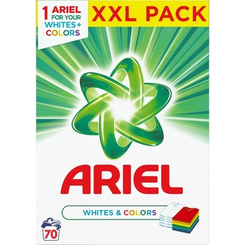 Ariel Whites & Color prášek 5,25 kg 70 PD