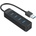 ORICO 4-портов USB хъб Orico, Черен | TWU3-4A-BK-EP (TWU3-4A-BK-EP)