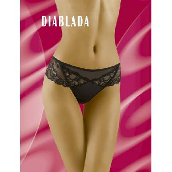 Wol-Bar Прашки Stringi-Diablada-Czarne-CzarnyV-61687-Czarny - Черен, размер S