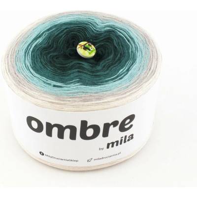MILA Příze OMBRE Classic 1200m/3nitky M020R - Lesní mámení II.