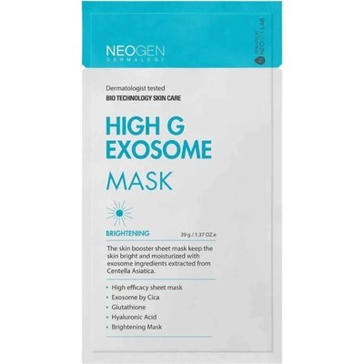 NEOGEN DERMALOGY Dermalogy High G Exosome Mask spevňujúca maska 37 g