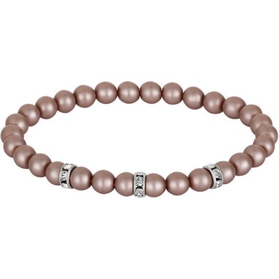 Preciosa Elegantní perličkový náramek Silky Pearl Candy 2317 02