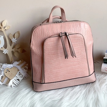 Image 1 of Розова Чанта Раница - Модел 6103