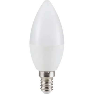 V-TAC E14 LED žiarovka 5.5W, 470lm, C37, CRI>95 Studená biela