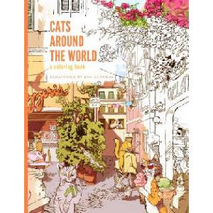 Cats Around the World: A Coloring Book | Eva Carriere (ISBN: 9780692188675)