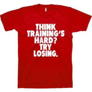 Gorilla. bg Think Training's Hard? Try Losing. | Red L