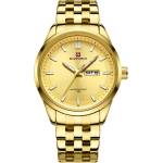 Curren Мъжки часовник Naviforce Twingle, Неръждаема стомана, Златист (NAVIFORCE-9203-GOLD-GOLD) Часовници