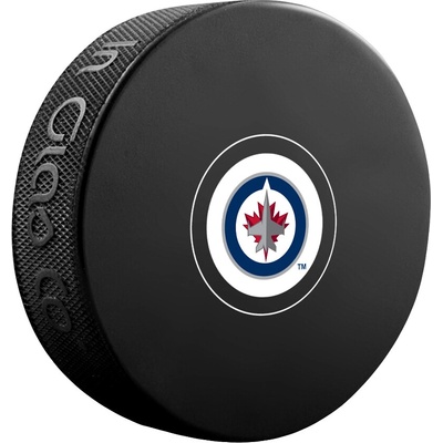 Inglasco / Sherwood Podpisový puk Winnipeg Jets NHL Autograph