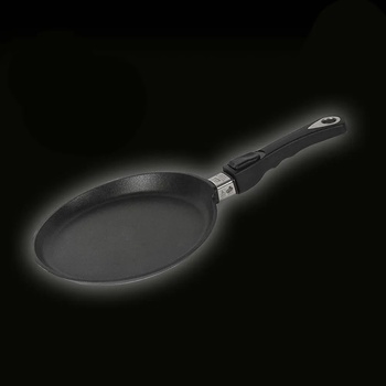 Image 1 of AMT 24 см тиган за палачинки с мобилна дръжка AMT Gastroguss (AMT124Z20B)