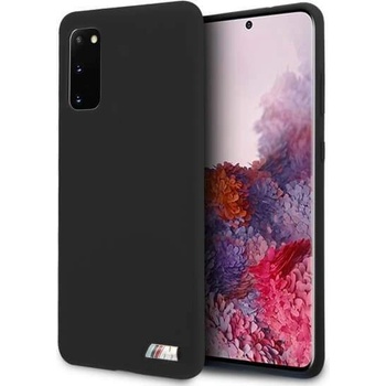 BMW Signature Silicone Hard Case - твърд силиконов кейс за Samsung Galaxy S20 (черен)