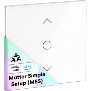 Meross MRS100MA(EU) Умен WiFi превключвател за щори (Matter) (MRS100MA-EU)