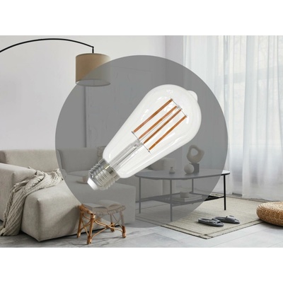 NEDES LED Stmievateľná žiarovka FILAMENT ST64 E27/11W/230V 3000K ND4076