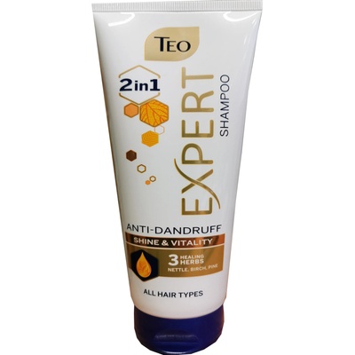 Teo expert шампоан за коса против пърхот 220мл Shine & Vitality