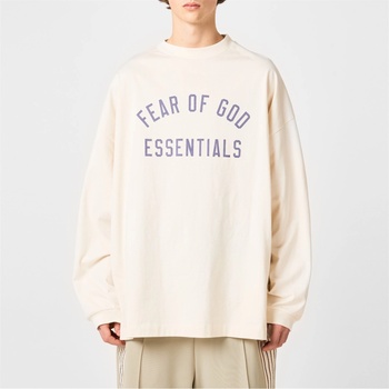 Fear of god essentials Фланелка с дълъг ръкав FEAR OF GOD ESSENTIALS Jersey Long Sleeve Tee - Shell