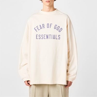 Fear of god essentials Фланелка с дълъг ръкав FEAR OF GOD ESSENTIALS Jersey Long Sleeve Tee - Shell