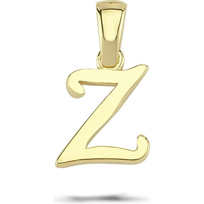 Lillian Vassago Zlatý přívěsek písmeno Z LLV03 GP002 Z Žlutá