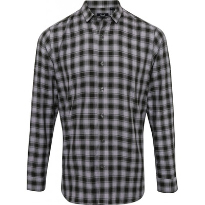 Premier pánská košile PR 250 steel/black