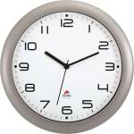 Alba Стенен часовник, 30 см, ALBA "Hornew", сребро HORNEW M (HORNEW M)