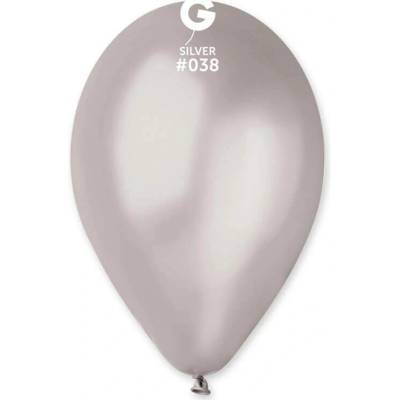 Gemar #038 Balónek 26 cm 10" stříbrný