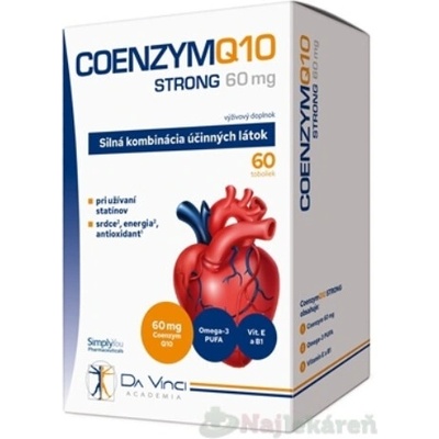Coenzym Q10 Strong 60mg Da Vinci Academia 60 tabliet