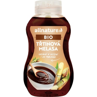 Allnature Melasa třtinová BIO 250 ml