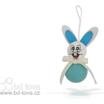 BD-TOVA Zajíček tyrkysový- závěs 1 ks