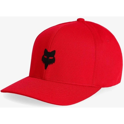 Fox Fox Head Tech Flexfit Hat Flame Red