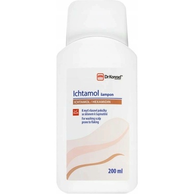 Dr Konrad Ichthammol šampon pro podrážděnou a šupinatou pokožku 200 ml