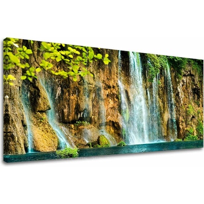 Obraz na stenu PANORÁMA VODOPÁDY - 40x80 cm