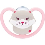 Nuk Силиконова залъгалка NUK Perfect Match Air - 6-18 м, Коте (10176342) - baby