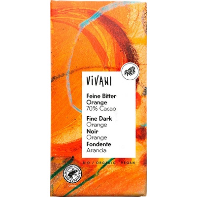 Vivani Bio hořká pomerančová 80 g