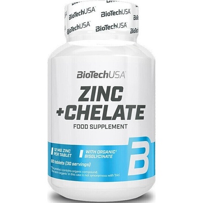 BioTech USA Zinc+Chelate 60 tabliet