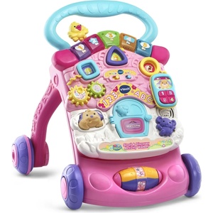 VTech Проходилка за бутане Vtech - Образователна, розова (V505653) - baby Проходилка
