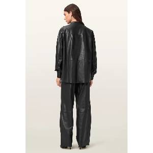 AllSaints Кожен панталон ASH (W028TD)
