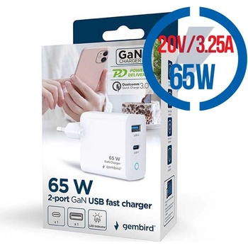 GEMBIRD TA-UC-PDQC65L-W-01