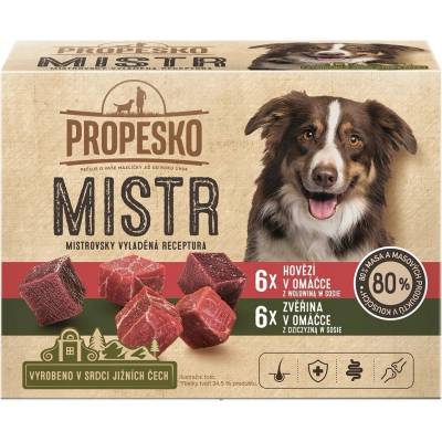 Propesko s hovädzím a divina mäsom 12 x 85 g