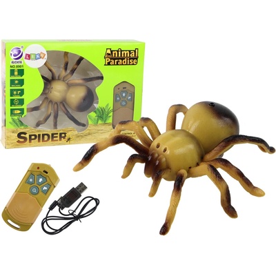 Lean Toys TARANTULA S DIAĽKOVÝM OVLÁDANÍM ŽLTÁ