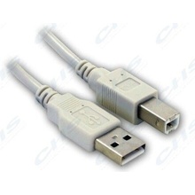 Wiretek WU4AE-5 USB A-B samec/samec 5m