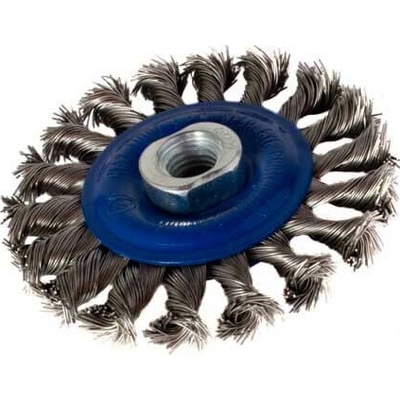 Magg Kartáč okružní 100 mm drát 0,5mm závit M14x2 NEREZ