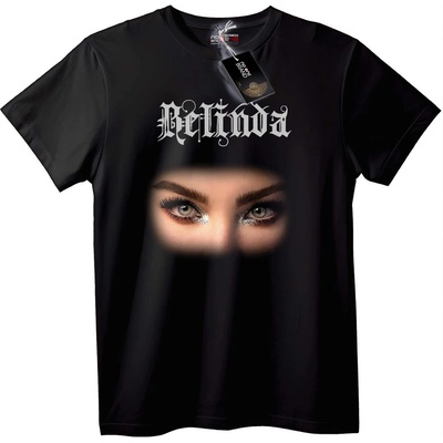 NOONEBRAND Тениска Melinda Готически Очи - 5XL, White