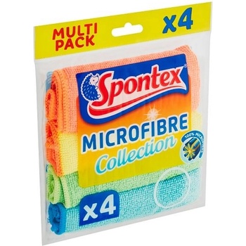 Spontex Viacúčelové utierky z mikrovlákna 4 ks