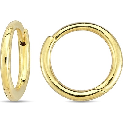 Lillian Vassago Jemné zlaté náušnice kruhy LLV98-GER086