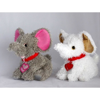 Говорящо плюшено слонче със сърца