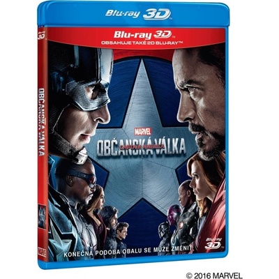 Captain America: Občanská válka 2D+3D BD