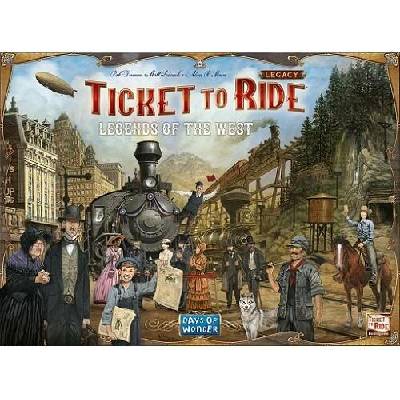 Days of Wonder Ticket to Ride Legacy: Legends of the West