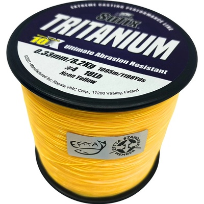 Sufix Tritanium Neon Gold 1520 m 0,30 mm 6,3 kg
